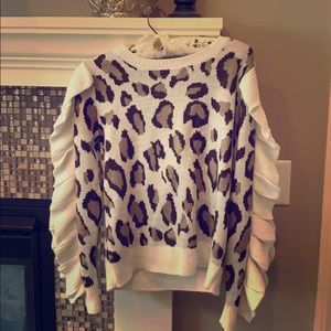 Trendy Chaser animal print sweater